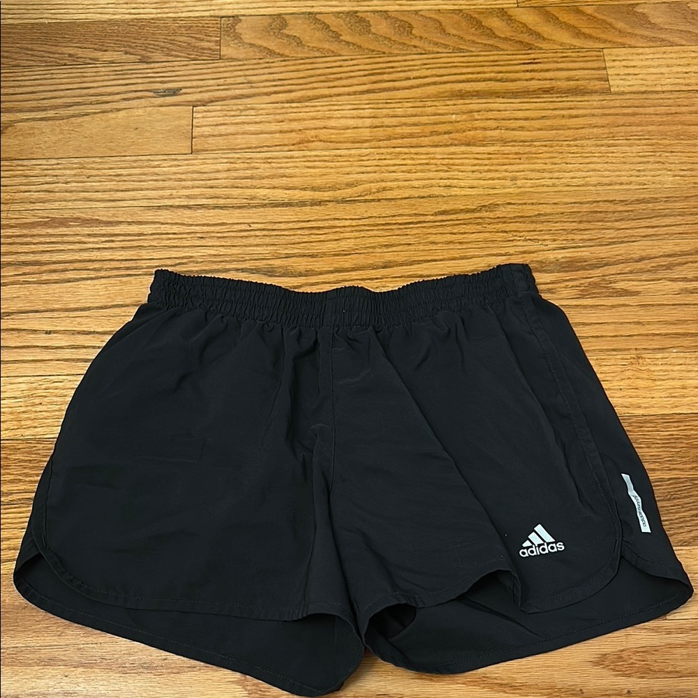 Adidas Black Athletic Running Shorts